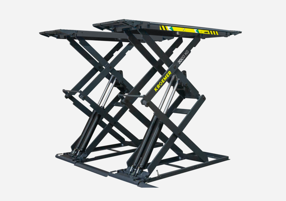 Doppelscherenhebebühnen für Werkstatt