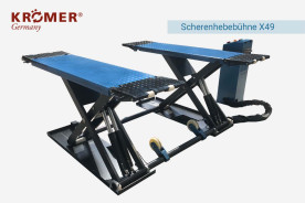 Ponte dell'auto, modello x49, ponte dell'auto mobile e forbice con kit mobile opzionale, perfetto per il garage o l'ufficio