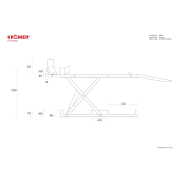 Technische Zeichnung MX46
