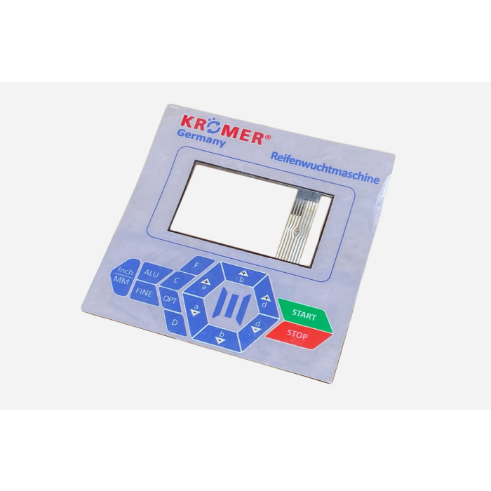 Displayeinheit - Reifenwuchtmaschienen - W061 in kompletter Ansicht, uneingebaut. Displayeinheit - Reifenwuchtmaschienen - W061 in kompletter Ansicht, uneingebaut.