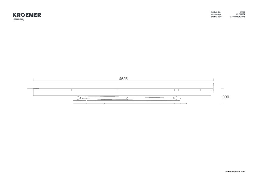Piattaforma elevatrice Kroemer XX84, vista 5